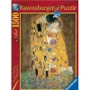 RAVENSBURGER IBÉRICA Ravensburger - Puzzle 1500 piezas: El beso de Klimt, arte y calidad ㅤ