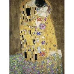 RAVENSBURGER IBÉRICA Ravensburger - Puzzle 1500 piezas: El beso de Klimt, arte y calidad ㅤ