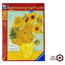 RAVENSBURGER IBÉRICA Ravensburger - Puzzle 1500 piezas: El beso de Klimt, arte y calidad ㅤ
