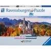 RAVENSBURGER IBÉRICA Ravensburger - Puzzle 1000 piezas, Vista panorámica del Castillo de Neuschwanstein, Calidad premium ㅤ* Juegos Y Puzzles