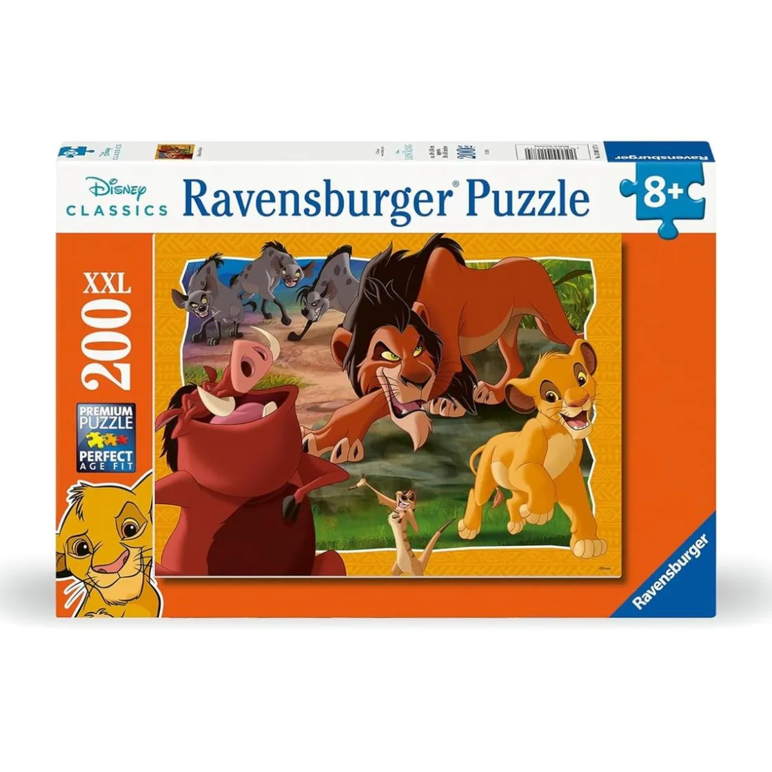 RAVENSBURGER IBÉRICA Ravensburger - Puzzle 200 piezas XXL El rey león* Juegos Y Puzzles