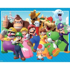 RAVENSBURGER IBÉRICA Ravensburger - Puzzle 100 piezas XXL Super Mario* Juegos Y Puzzles