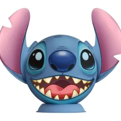 DICKIE TOYS Ravensburger - Puzzle 3D bola con orejas Stitch, 72 piezas ㅤ* Juegos Y Puzzles