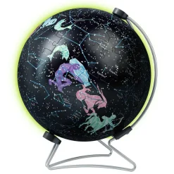 EPOCH PARA IMAGINAR S.L. Ravensburger - Puzzle 3D Globo Estrellas Glow in the dark 180 piezas ㅤ