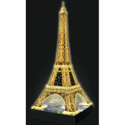 RAVENSBURGER IBÉRICA Ravensburger - Puzzle 3D Torre Eiffel Night Edition