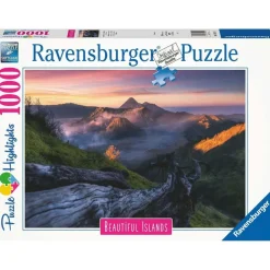 RAVENSBURGER IBÉRICA Ravensburger - Puzzle de 1000 piezas, Monte Bromo, Indonesia - Colección Paisajes ㅤ* Juegos Y Puzzles