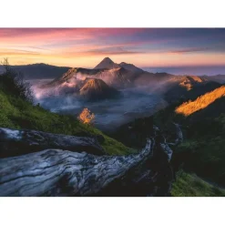 RAVENSBURGER IBÉRICA Ravensburger - Puzzle de 1000 piezas, Monte Bromo, Indonesia - Colección Paisajes ㅤ* Juegos Y Puzzles