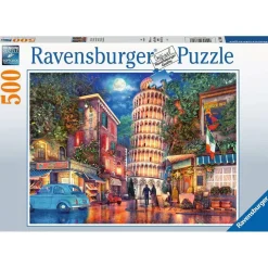 RAVENSBURGER IBÉRICA Ravensburger - Puzzle de 500 piezas de la ciudad de Pisa ㅤ* Juegos Y Puzzles