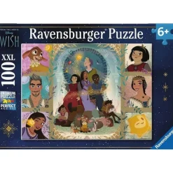RAVENSBURGER IBÉRICA Ravensburger - Puzzle Disney Wish XXL de 100 piezas para niños ㅤ