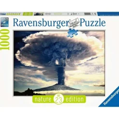RAVENSBURGER IBÉRICA Ravensburger - Puzzle Edición Naturaleza Volcán Etna 1000 Piezas ㅤ