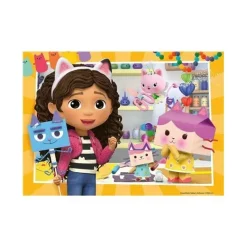 RAVENSBURGER IBÉRICA Ravensburger - Puzzle Gabby's Dollhouse: Colección 4x42 piezas para niños ㅤ
