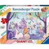 RAVENSBURGER IBÉRICA Ravensburger - Puzzle gigante de suelo con 24 piezas: unicornios y Spiderman ㅤ* Juegos Y Puzzles