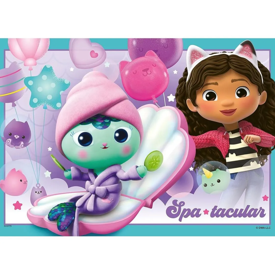 RAVENSBURGER IBÉRICA Ravensburger - Puzzle infantil colección Gabby's Dollhouse, 2 x 12 piezas ㅤ* Juegos Y Puzzles