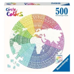 RAVENSBURGER IBÉRICA Ravensburger - Puzzle Mandala Circle of colors 500 pzs* Juegos Y Puzzles
