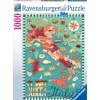 RAVENSBURGER IBÉRICA Ravensburger - Puzzle mapa de Italia dulce 1000 piezas ㅤ