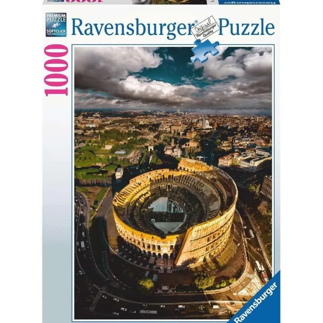 RAVENSBURGER IBÉRICA Ravensburger - Puzzle paisaje urbano 1000 piezas - Coliseo de Roma ㅤ* Juegos Y Puzzles