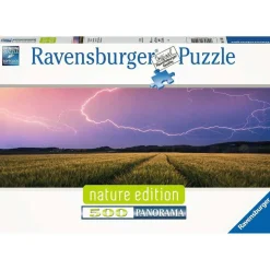 RAVENSBURGER IBÉRICA Ravensburger - Puzzle panorama paisaje tormenta veraniega, 500 piezas ㅤ