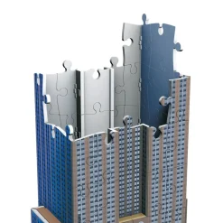 JEUX RAVENSBURGER Ravensburger - Puzzle The Empire State Building 42 cm 216 piezas