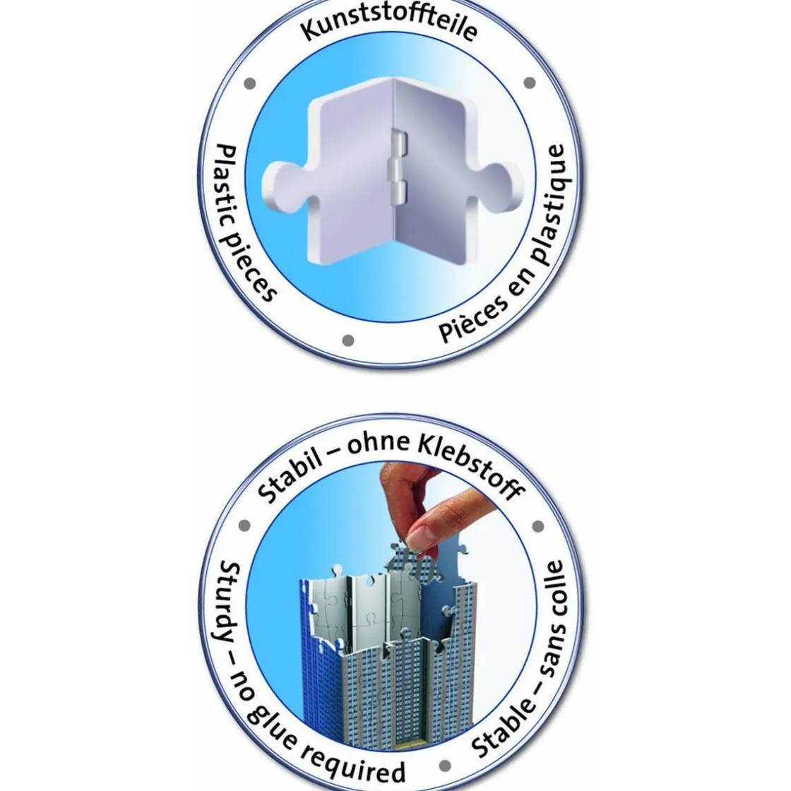 JEUX RAVENSBURGER Ravensburger - Puzzle The Empire State Building 42 cm 216 piezas