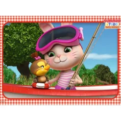 RAVENSBURGER IBÉRICA Ravensburger - Puzzle 2x12 verano y Todd ㅤ