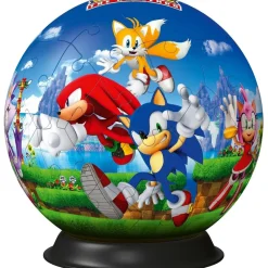 RAVENSBURGER IBÉRICA Ravensburger - Sonic the Hedgehog - Puzzle 3D bola 72 piezas* Juegos Y Puzzles