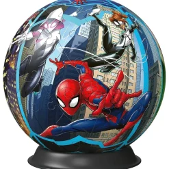 DICKIE TOYS Ravensburger - Spider-man - Puzzle 3D Spider-Man Ball, 72 piezas ㅤ