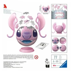RAVENSBURGER IBÉRICA Ravensburger - Stitch - Puzzle Angel 3D* Juegos Y Puzzles