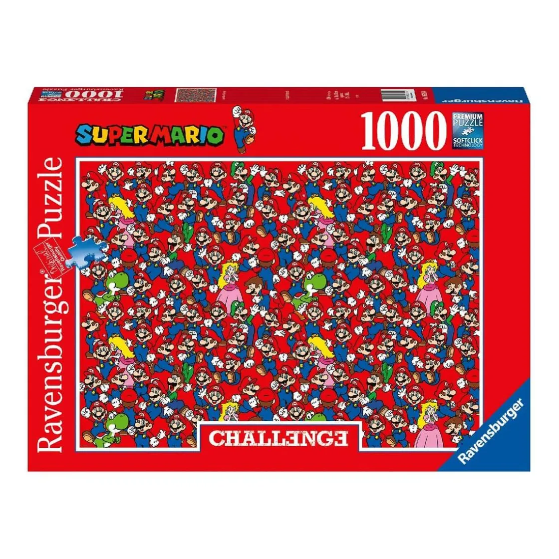 RAVENSBURGER IBÉRICA Ravensburger - Super Mario - Puzzle Challenge 1000 Piezas* Juegos Y Puzzles