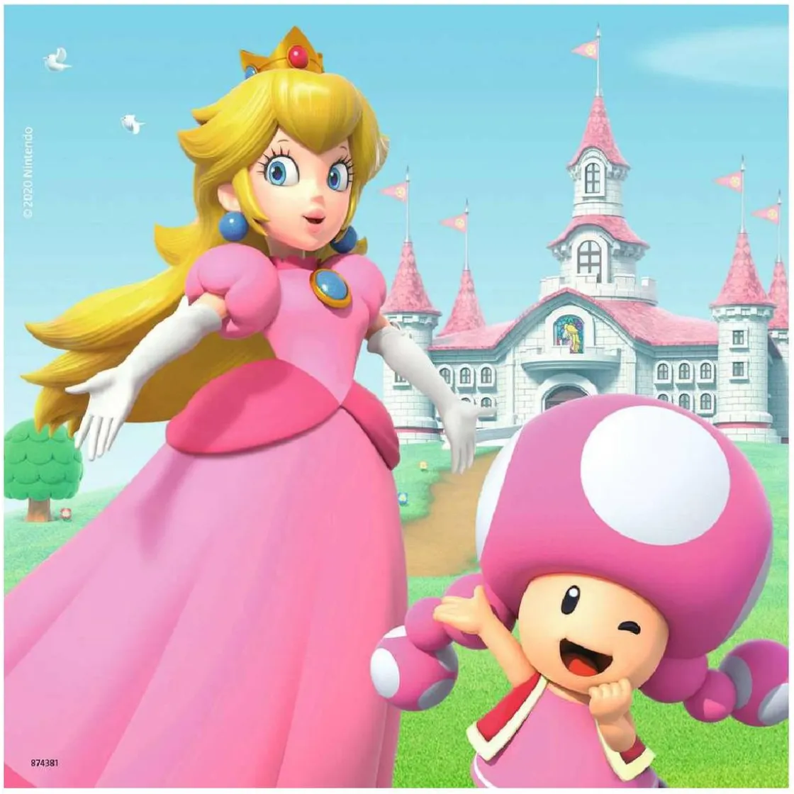 RAVENSBURGER IBÉRICA Ravensburger - Super Mario - Pack puzzles 3x49 piezas