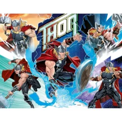 RAVENSBURGER IBÉRICA Ravensburger - Thor - Puzzle XXL de 100 piezas Marvel Thor ㅤ* Juegos Y Puzzles