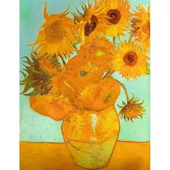 RAVENSBURGER IBÉRICA Ravensburger - Van Gogh: Girasoles - Puzzle 1500 piezas