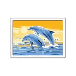 RAVENSBURGER IBÉRICA Ravensburger - Delfines amigos CreArt