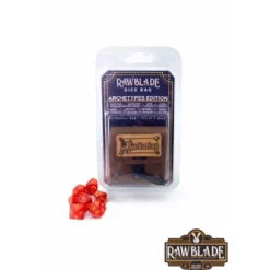 LAST LEVEL Rawblade - Dados y bolsa de cuero Bárbaro* Juegos Y Puzzles|Friki Zone