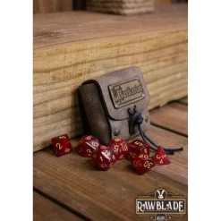 LAST LEVEL Rawblade - Dados y bolsa de cuero Bárbaro* Juegos Y Puzzles|Friki Zone