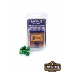 LAST LEVEL Rawblade - Dados y bolsa de cuero Druida* Juegos Y Puzzles|Friki Zone