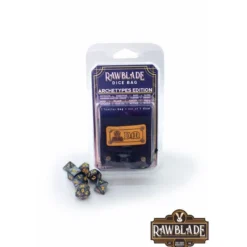 LAST LEVEL Rawblade - Dados y bolsa de cuero Maestro de la mazmorra* Friki Zone|Juegos Y Puzzles