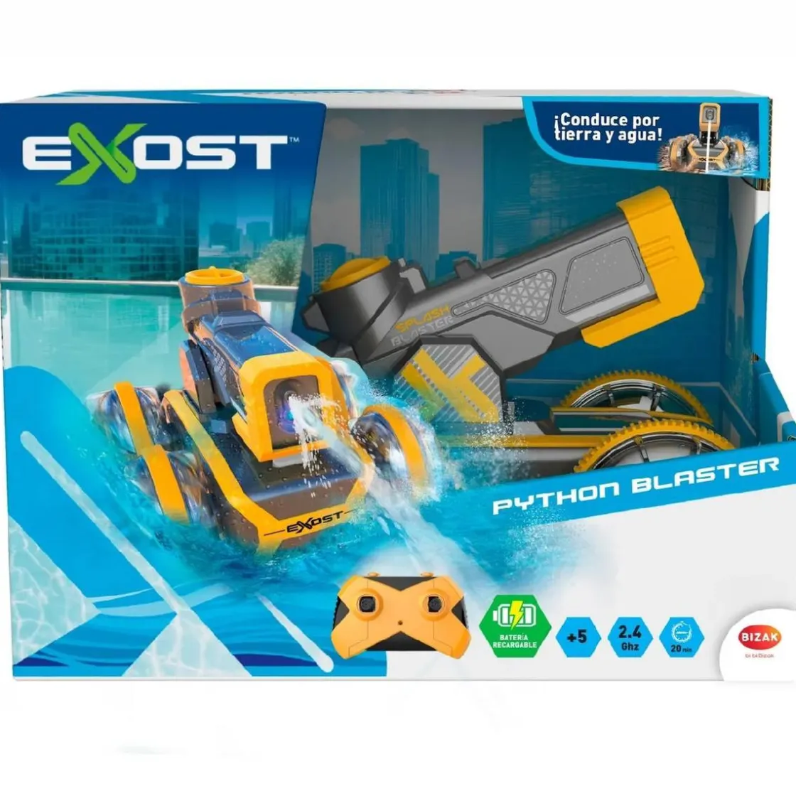 BIZAK R/C Exost Phyton Blaster* Figuras De Acción