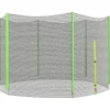 SPORTNOW Red de seguridad para trampolín Ø244 Verde