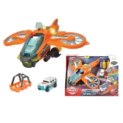 DICKIE TOYS Rescue Hybrids - Vehículo Sky Patroller 2 en 1* Vehículos Y Circuitos