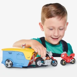 BIZAK Ricky Zoom - Playset tráiler de Maxwell* Coleccionables Y Mini Mundos