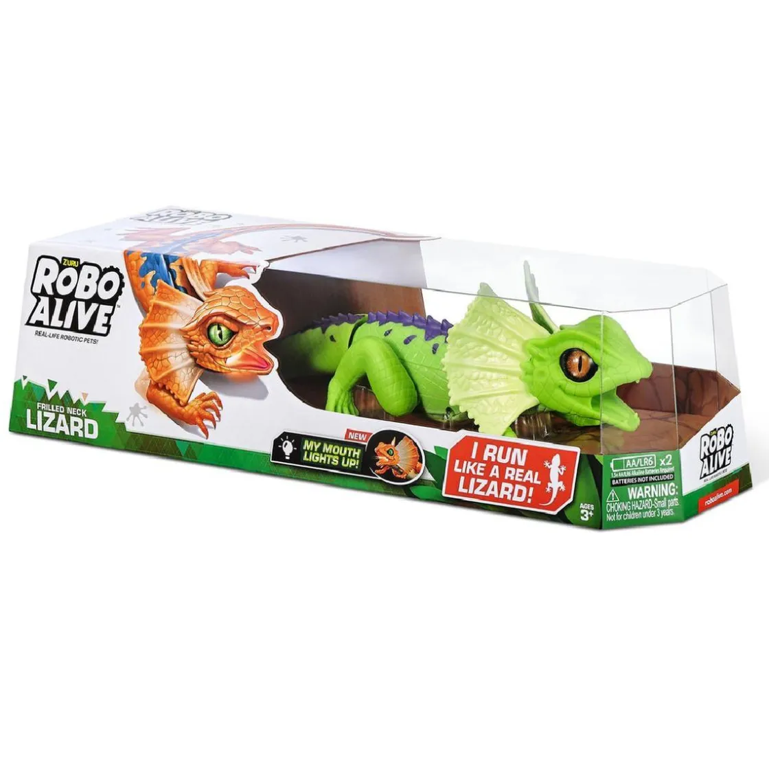 ARDITEX Robo Alive - Lagarto robótico (varios colores)* Figuras De Acción