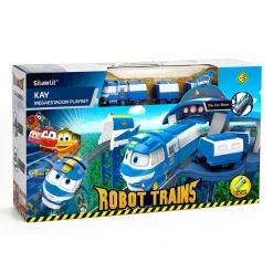 BIZAK Robot Trains - Megaplayset Estación de Kay* Coleccionables Y Mini Mundos