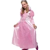 RUBIE'S - Disfraz princesa flor de rosa con tiara para fiestas S ㅤ* Disfraces|Halloween