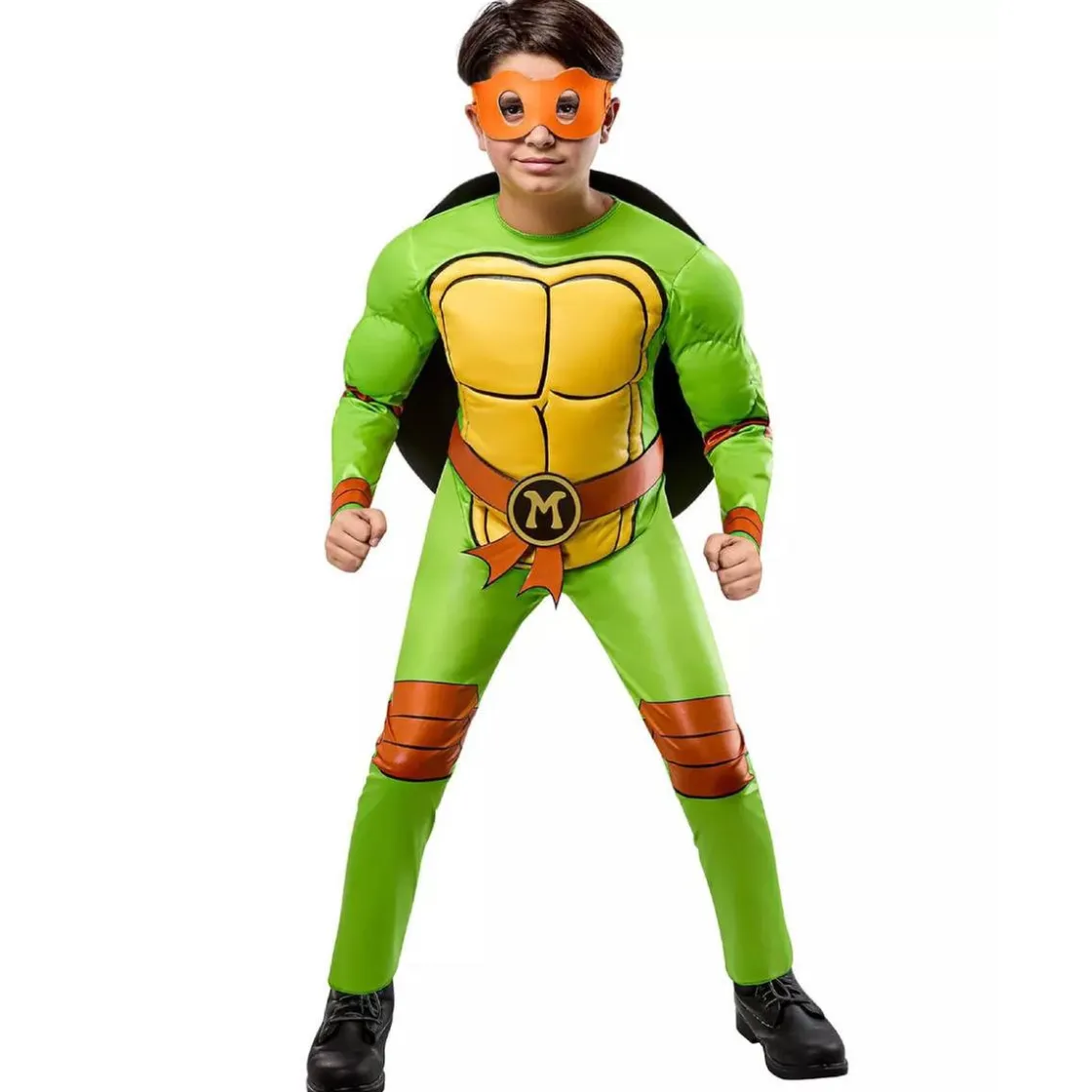 RUBIE'S - Disfraz Tortugas Ninja 4 en 1 Talla S (7-8 años)* Disfraces|Halloween