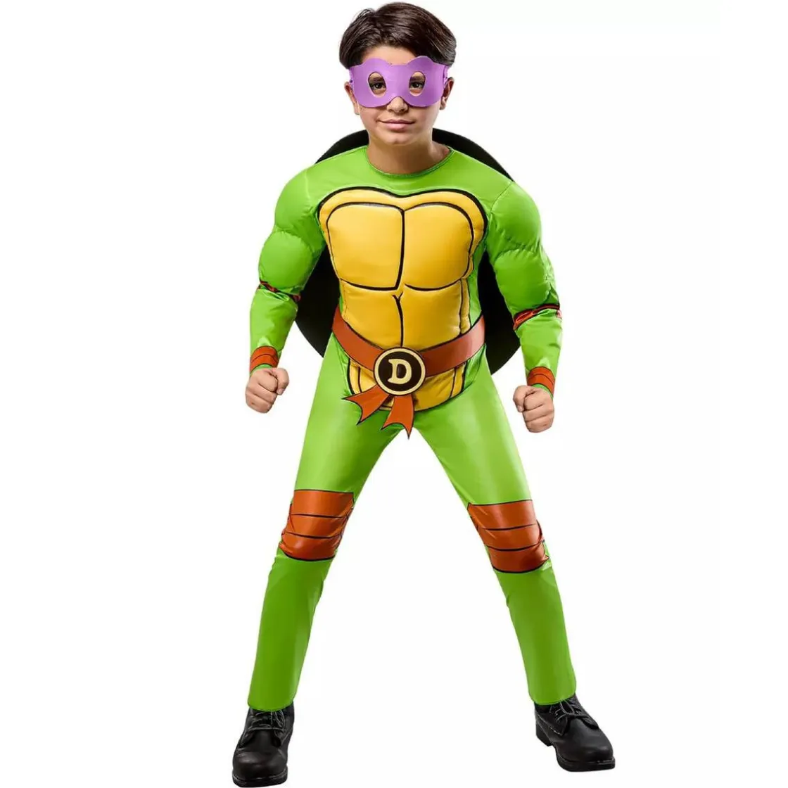RUBIE'S - Disfraz Tortugas Ninja 4 en 1 Talla S (7-8 años)* Disfraces|Halloween