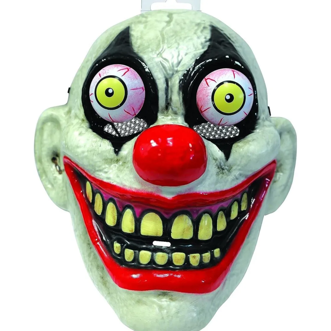 RUBIE'S - Máscara de clown con ojos móviles en miniatura* Disfraces|Halloween