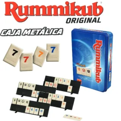 GOLIATH BV. Rummikub de Viaje - Caja Metálica* Friki Zone|Juegos Y Puzzles