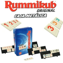 GOLIATH BV. Rummikub de Viaje - Caja Metálica* Friki Zone|Juegos Y Puzzles