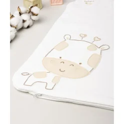 Prenatal Saco de dormir crema niña jirafa