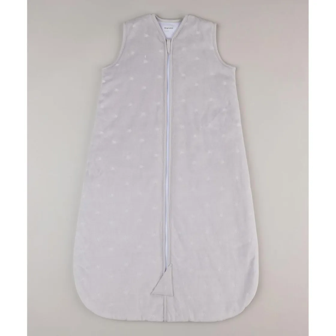 Prenatal Saco de dormir en felpa gris con estrellas - TOG 3